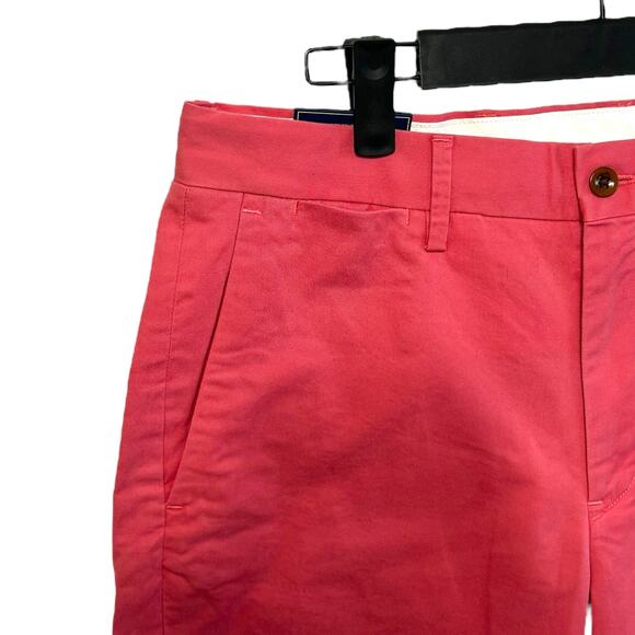 Polo Ralph Lauren Stretch Straight Fit Chino Shorts NWT Men's Sz 30 Red Preppy - Picture 6 of 10
